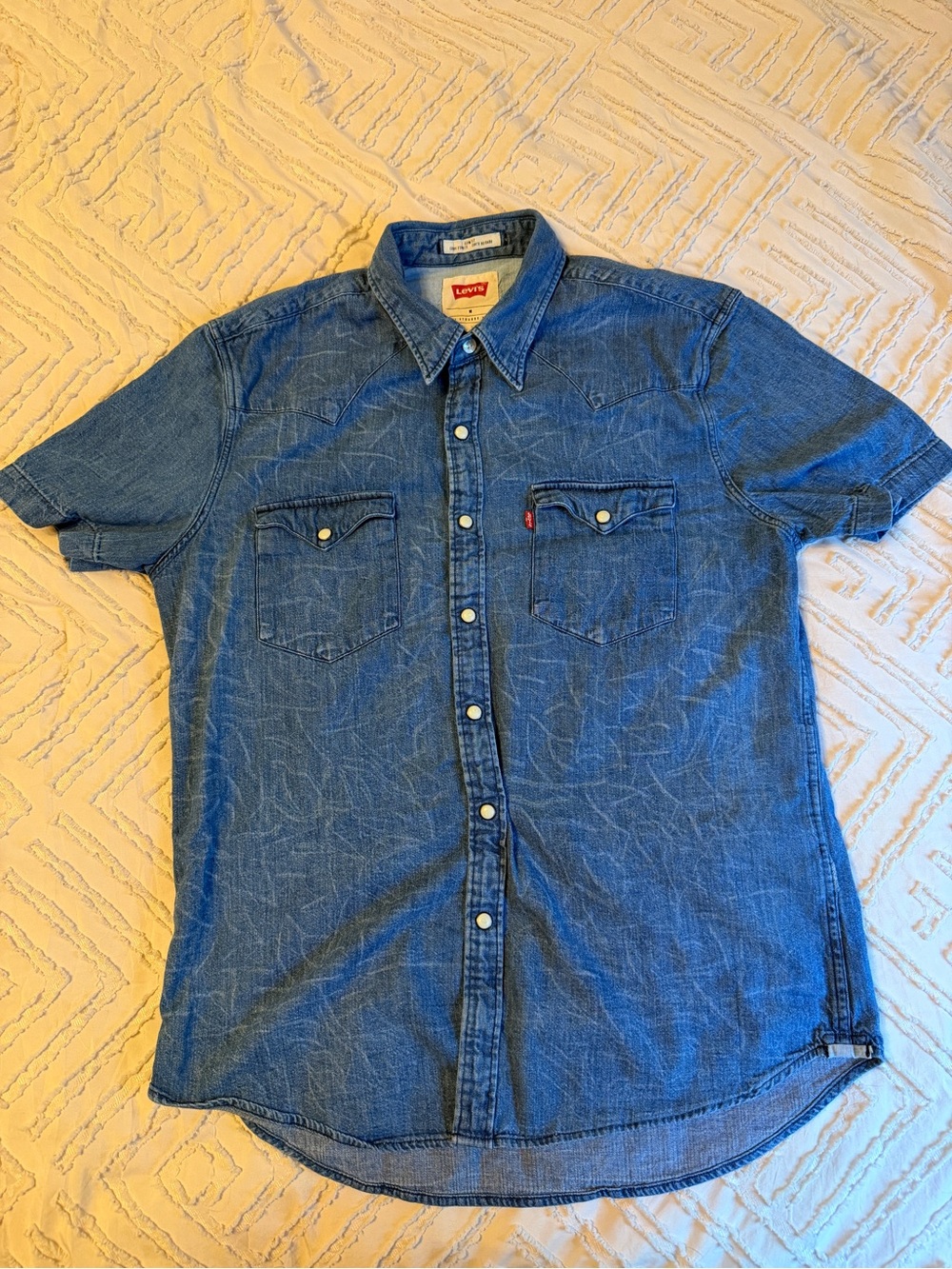 Levi’s Pearl Snap Western Shirt - Slim Medium